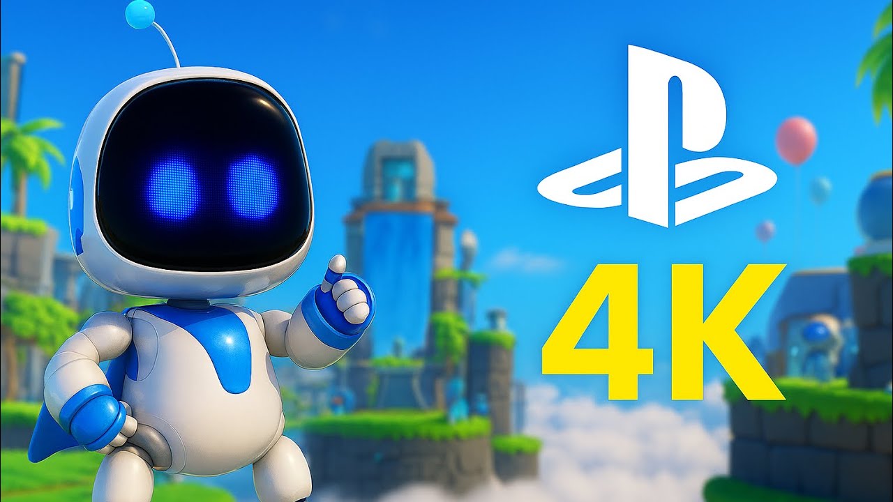 🤖🎮 Astro Bot Gameplay | Relaxing PS5 Adventure - 4K 60FPS