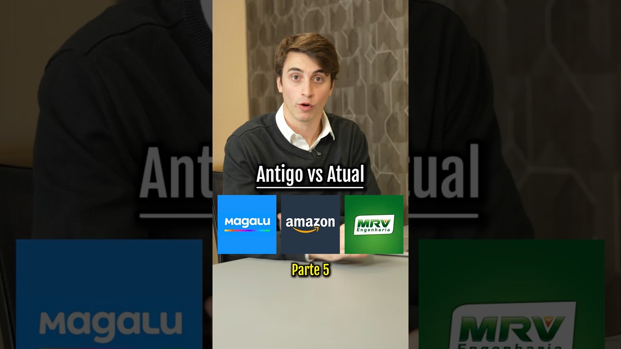 Logo Antigo ou a Vers&atilde;o Atual?! Qual &eacute; melhor? (Magalu, Facebook, Amazon e MRV)