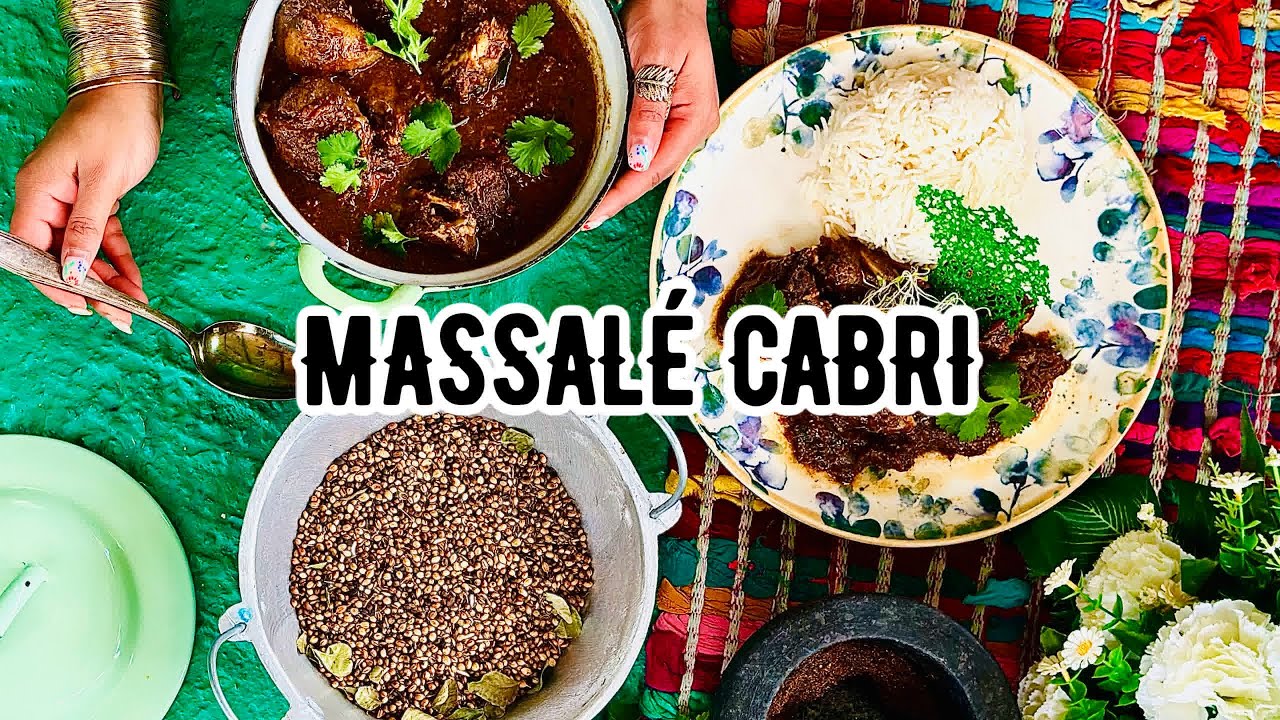 LE MASSALÉ CABRI, RECETTE DU CHEF JULIEN DARTY :SPÉCIALITÉ INCONTOURNABLE DE L'ÎLE DE LA RÉUNION 🇷🇪