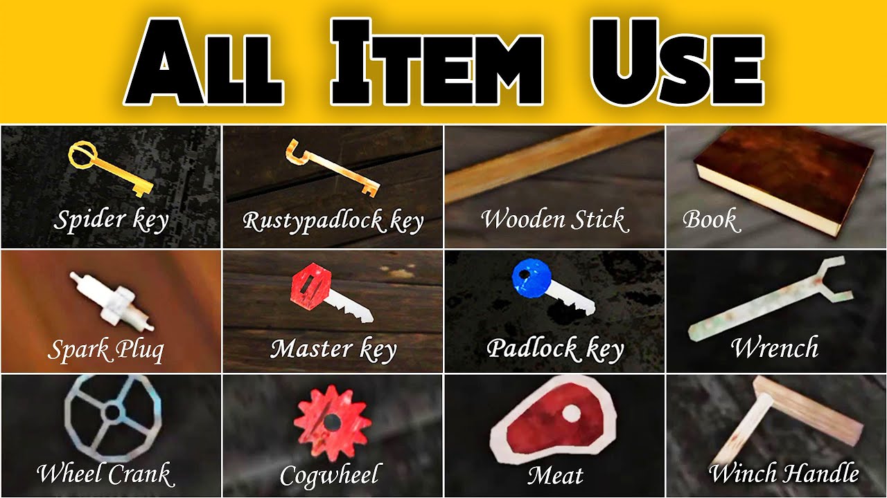 EVERY Item Use in Granny 1 - You Didn&rsquo;t Know! (Master Guide)