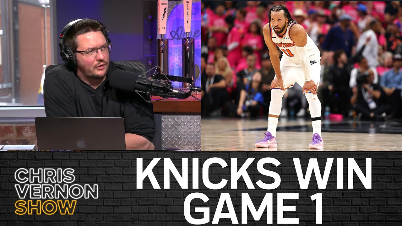 Knicks Take Game 1, Jalen Brunson Big 4th, KAT vs Wemby, Ohtani's Run | Chris Vernon Show