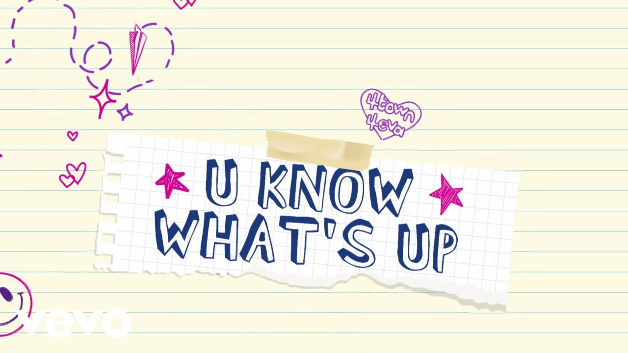 U Know What's Up (From Disney and Pixar's Turning Red | Lyric Video)