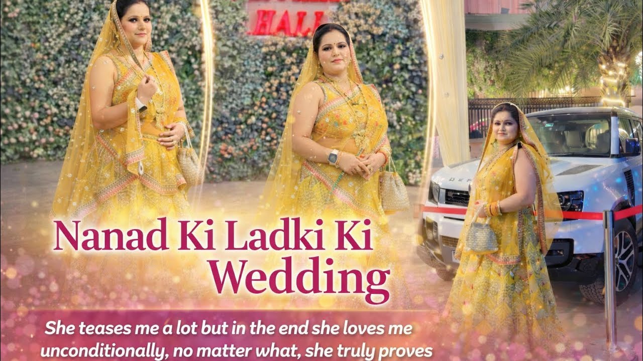 Nanad ki ladki ki saadi #viralvideo 