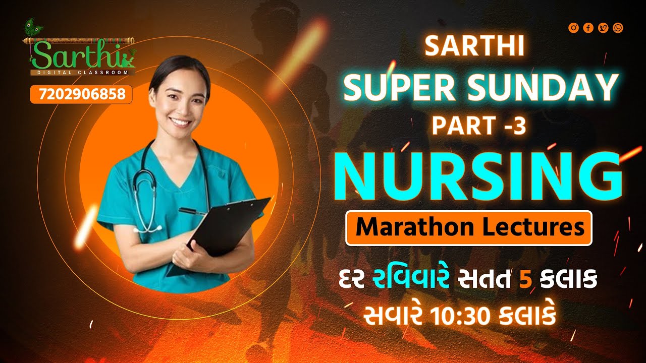 Nursing Marathon Lectures Part 3 | Staff Nurse Exam Preparation | AIIMS, ESIC, RRB, PHC , GMERS