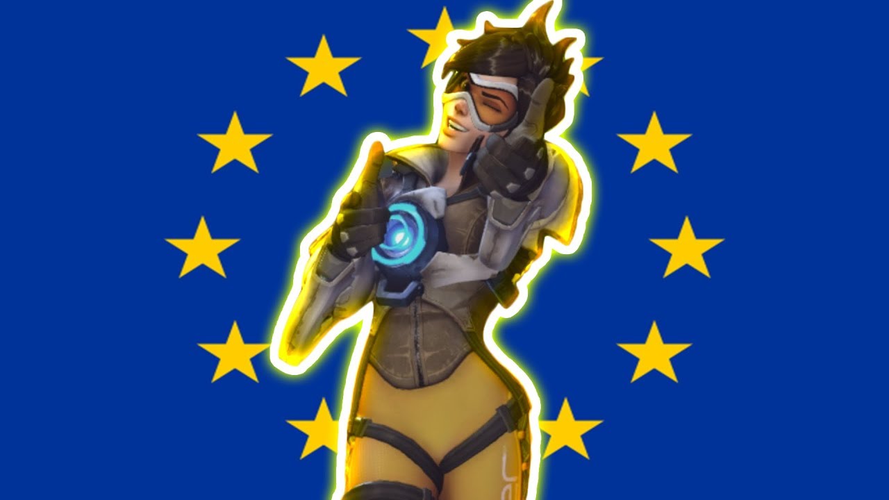 This Is What A Rank 1 EU Player Looks Like - Overwatch Montage