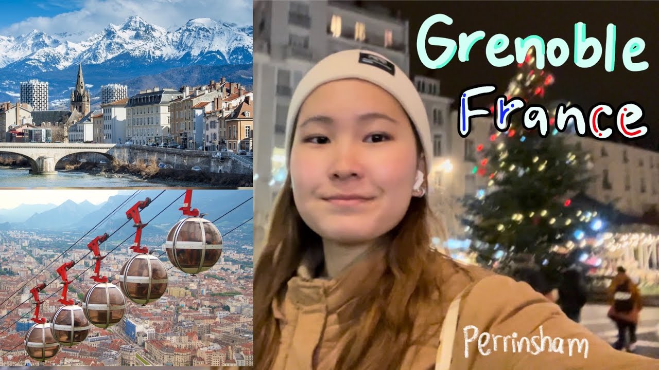 พาเที่ยวเมือง Grenoble ตอนเย็นช่วงคริสต์มาส🎄🚞 ตกรถบัส 4 รอบ🥹 | นักเรียนแลกเปลี่ยนฝรั่งเศส🥖