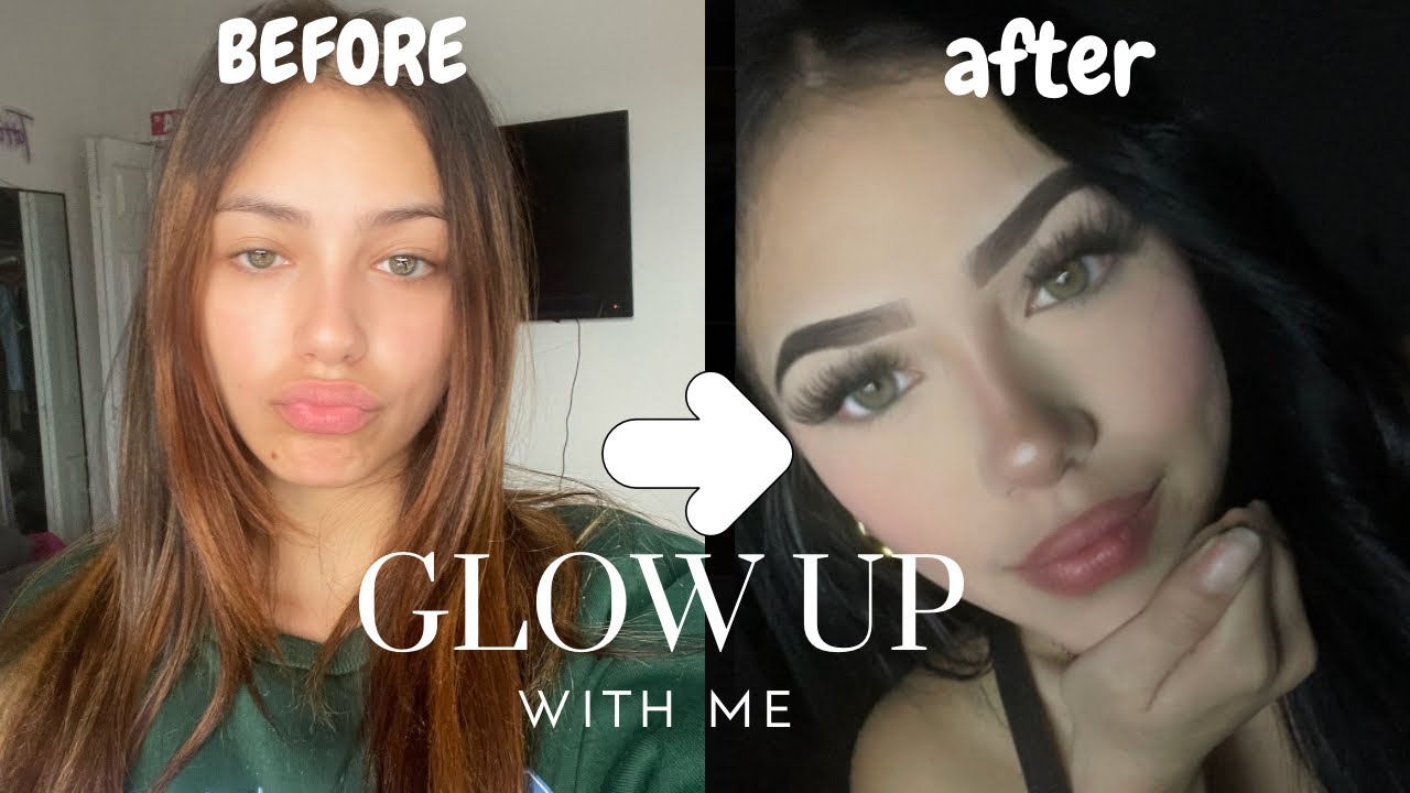 GLOW UP with me | Dying hair, Lashes, Skin Care And More!!
