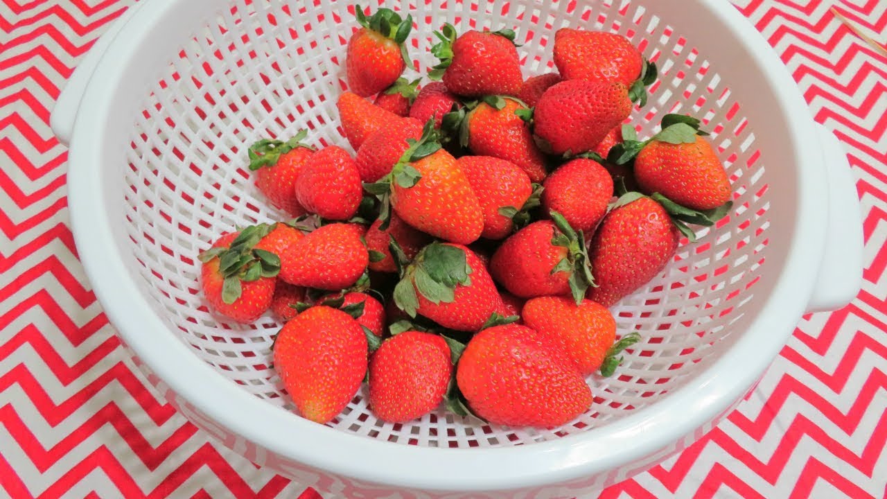 Como Desinfectar o Lavar Fresas Correctamente! 🍓 #HowToCleanStrawberriesCorrectly #FruitmasDia8