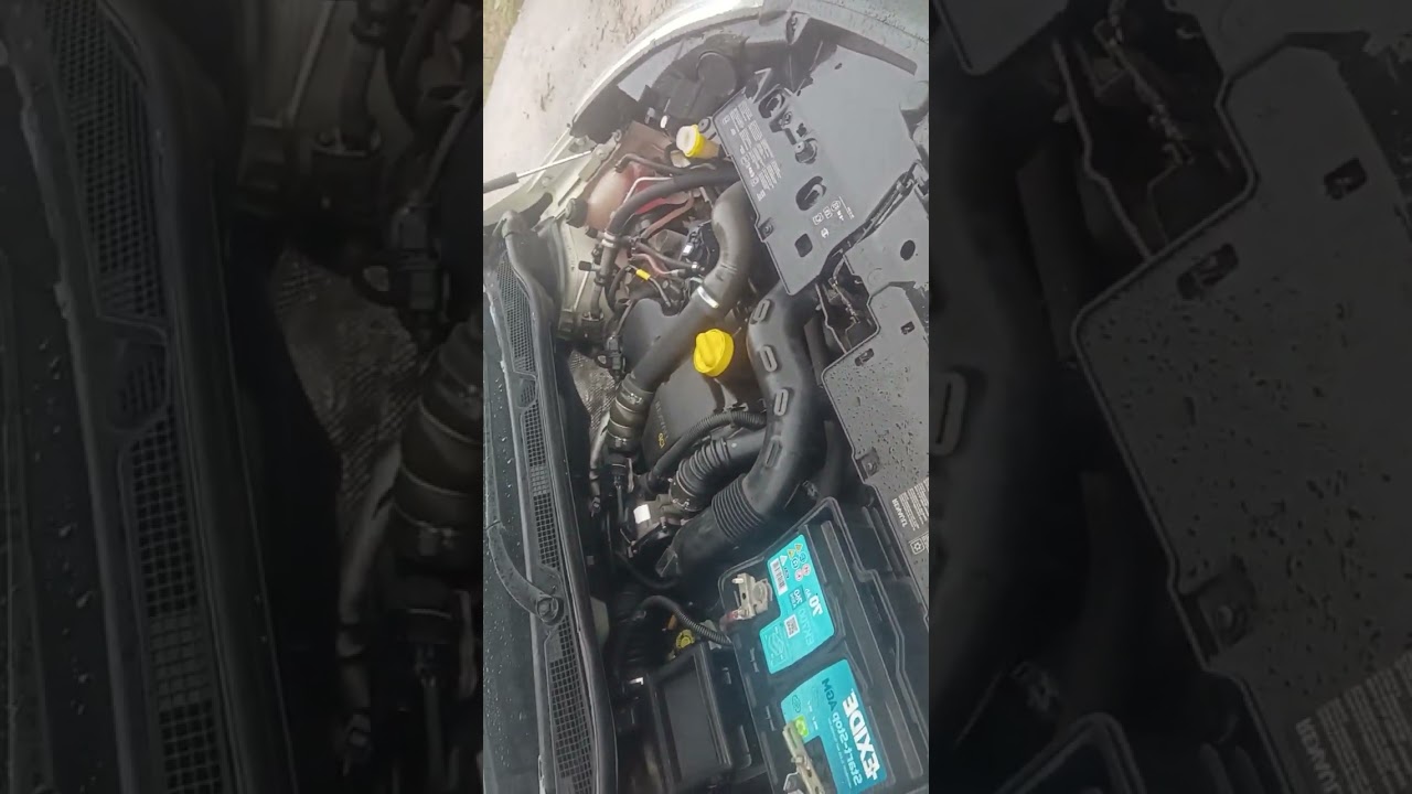 Renault Captur 1.5 dci engine sound