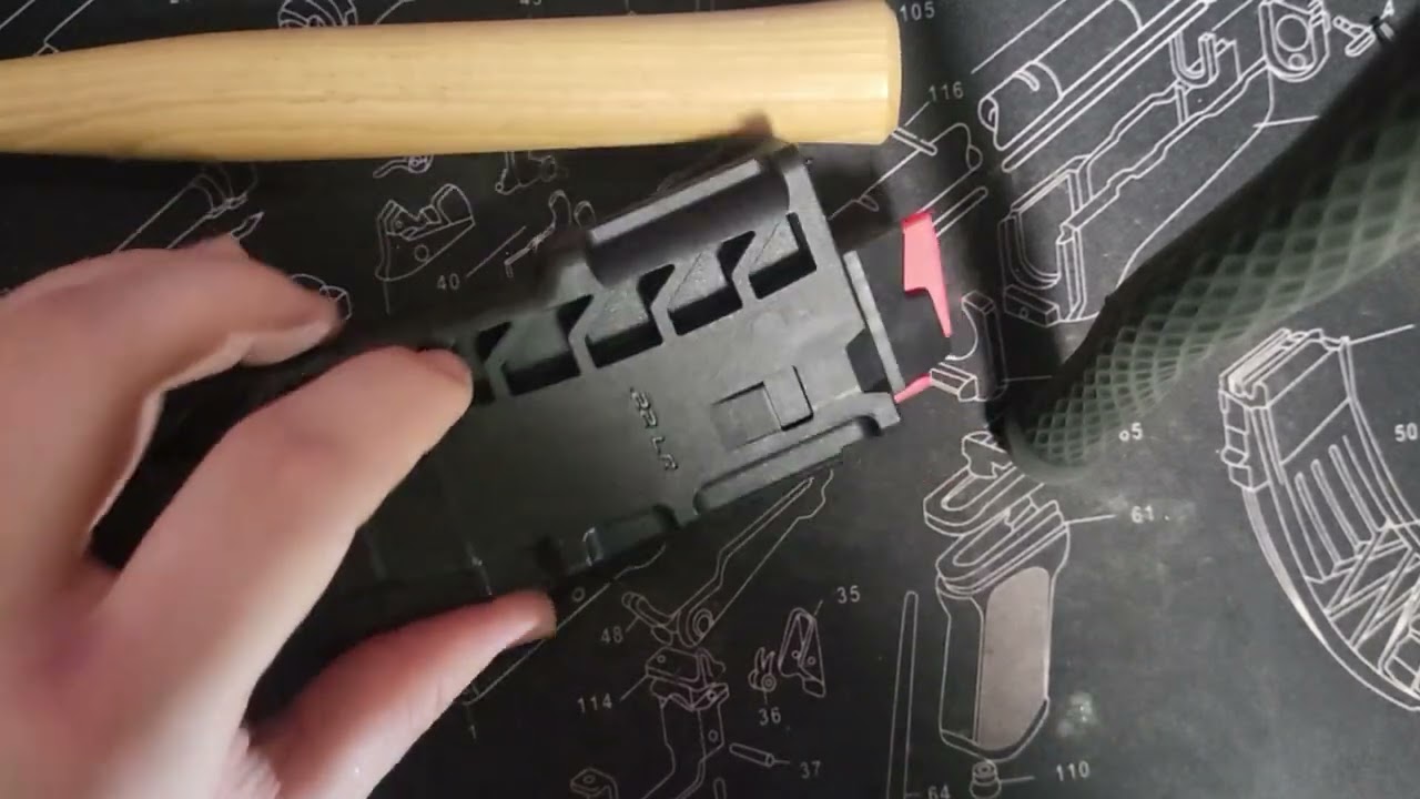 CMMG .22lr 10 rd mag maintenance modification