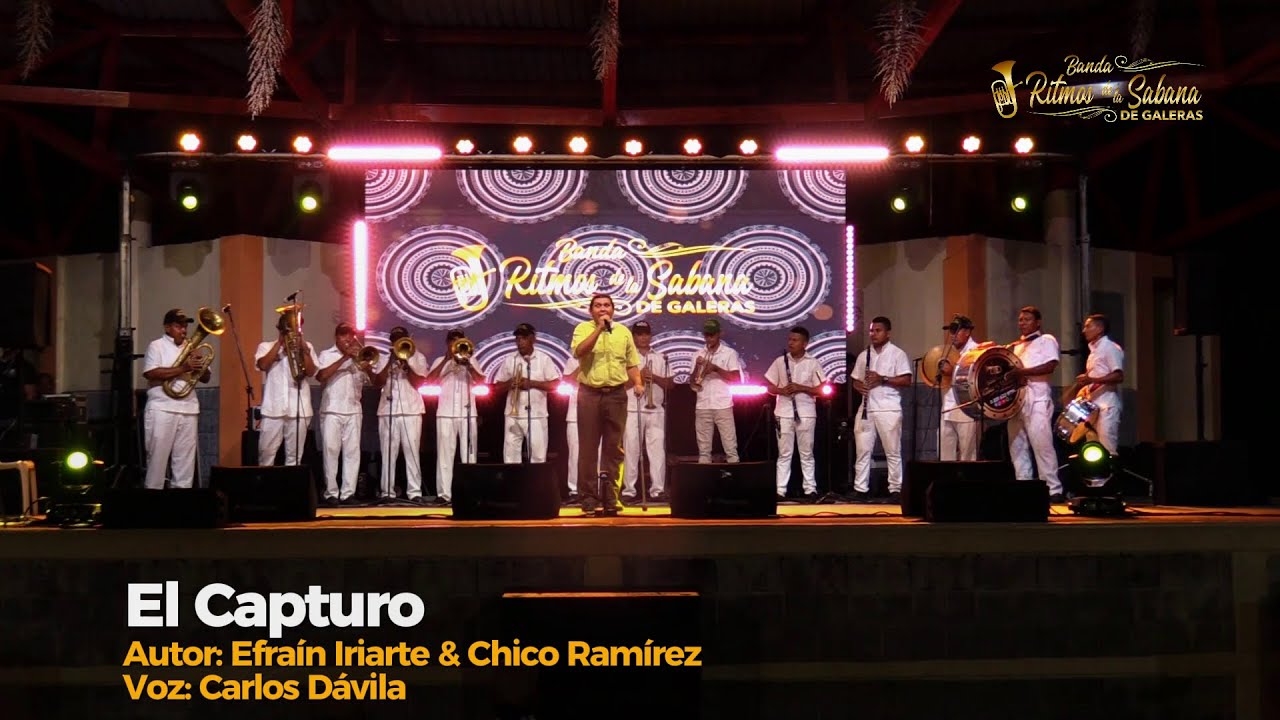 El Capturo - Banda Ritmos de la Sabana de Galeras, Sucre (En Vivo)