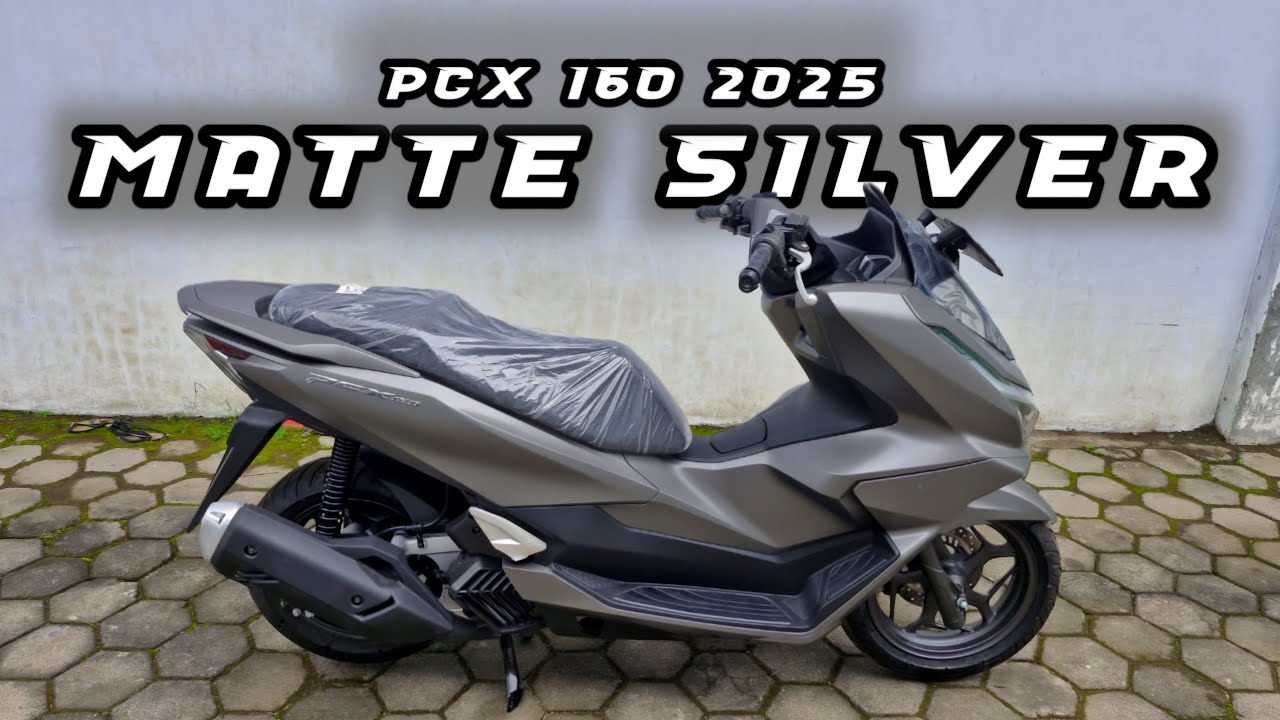 PCX 160 2025 ABU ABU DOFF EXCEPTIONAL MATTE SILVER DOFF TERBARU MIRIP FORZA ?