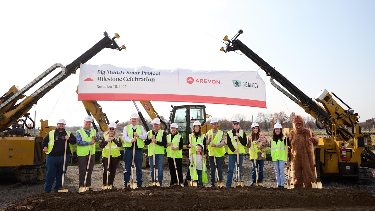 Big Muddy Solar Project Milestone | Arevon