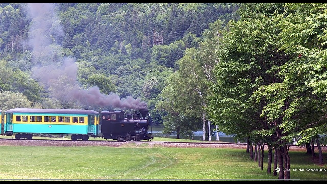 頑張れ！小さな蒸気機関車　北海道遺産「雨宮21号」  A small steam locomotive