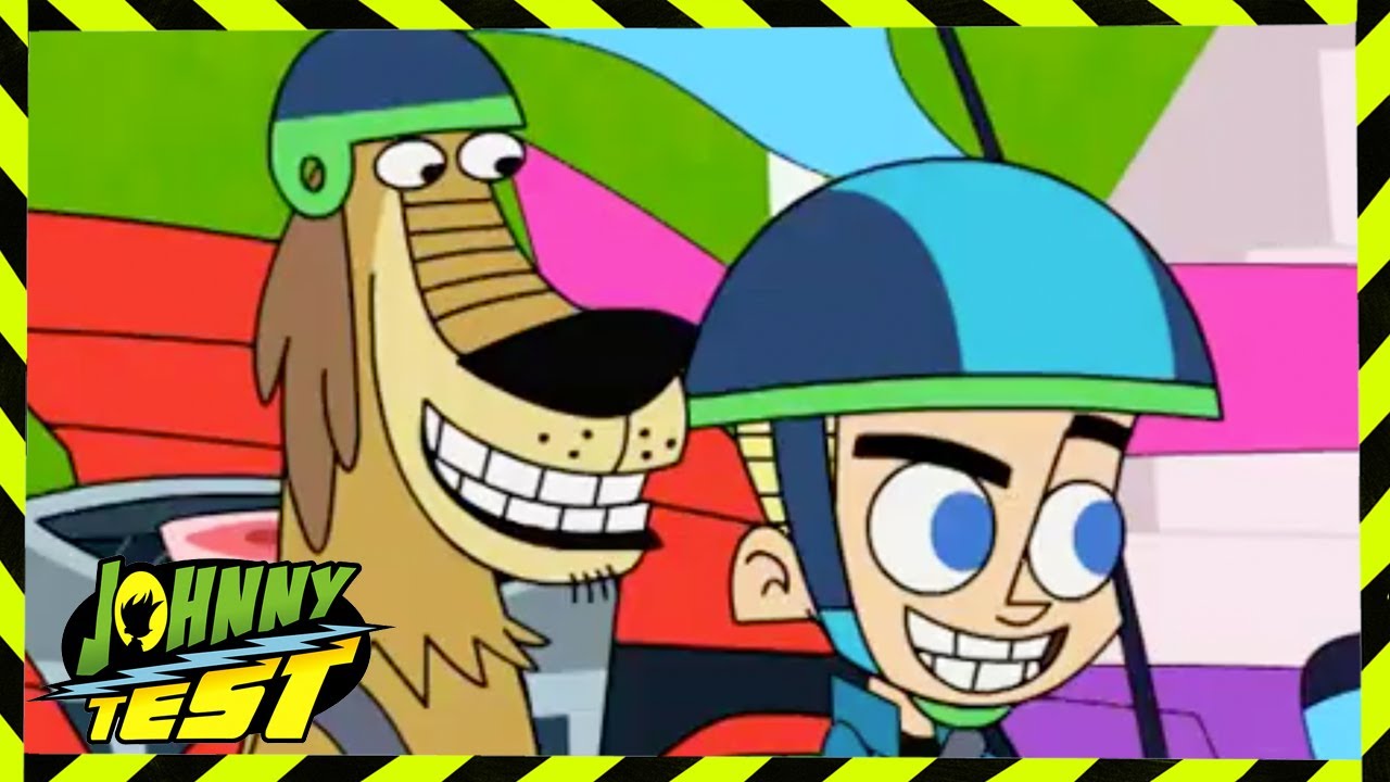 Johnny Test Temporada 3 Episódio 11: Johnny Kart Racing | Desenhos animados para crianças