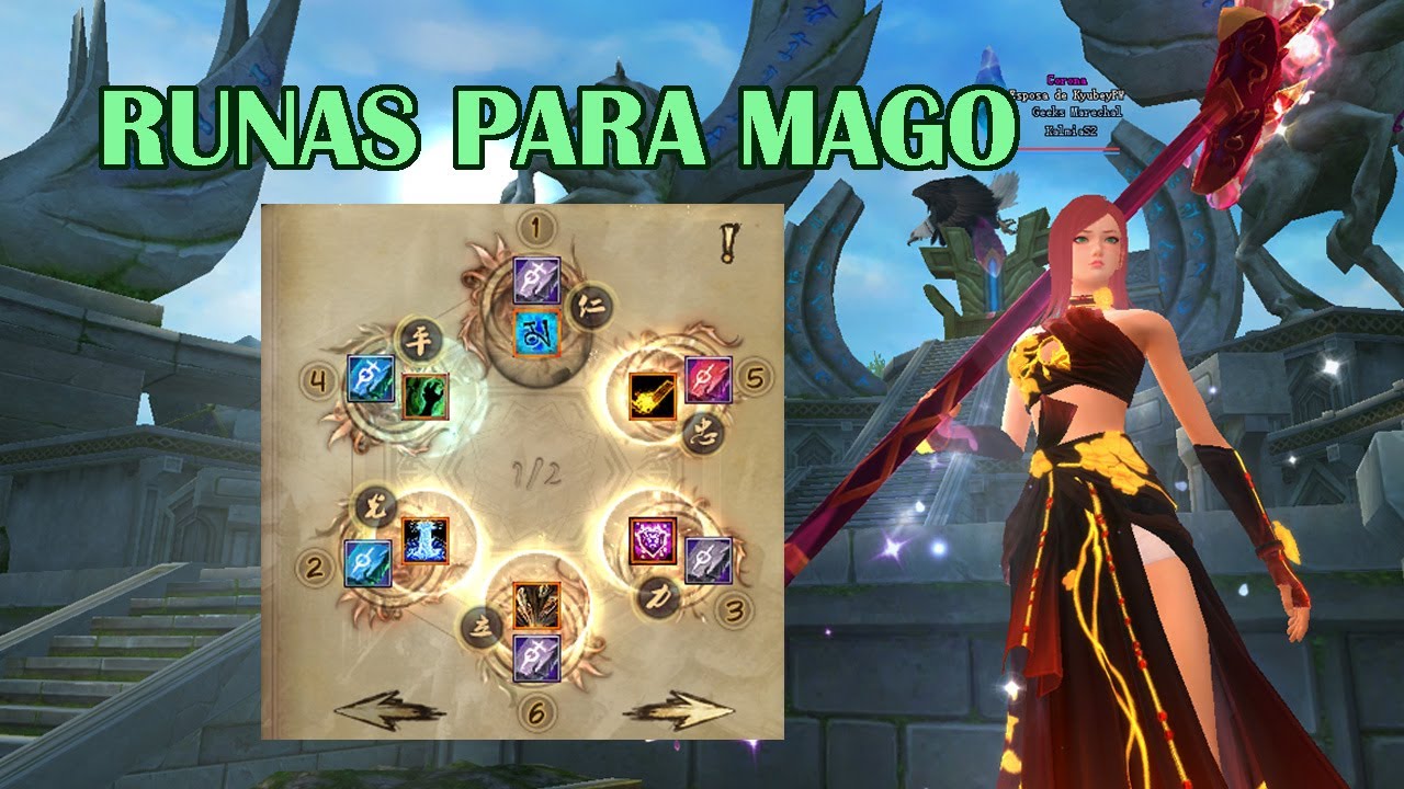 QUE RUNAS ESCOLHER PARA MAGO | Perfect World