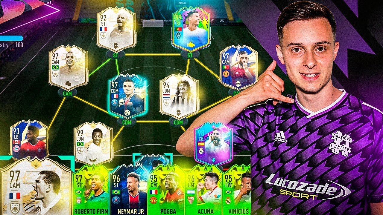 PICKING THE BEST POSSIBLE TEAM ON FIFA USING MY *UNLOCKED ACCOUNT*! FIFA 21
