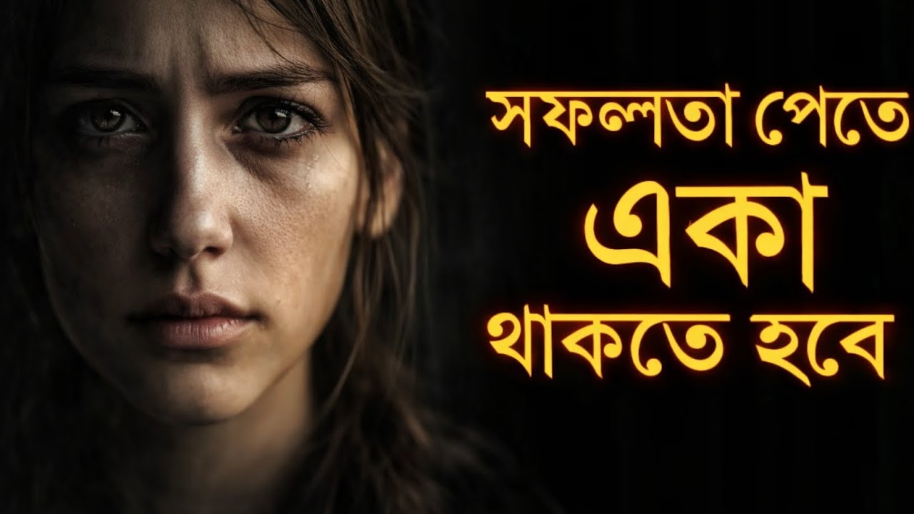 সফলতা পেতে একা থাকতে হবে | Life Changing Motivational Video Bangla 2026 | Bengali Motivation