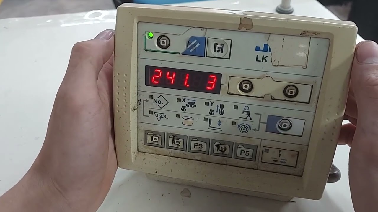 hướng dẫn reset máy bọ juki 1900A