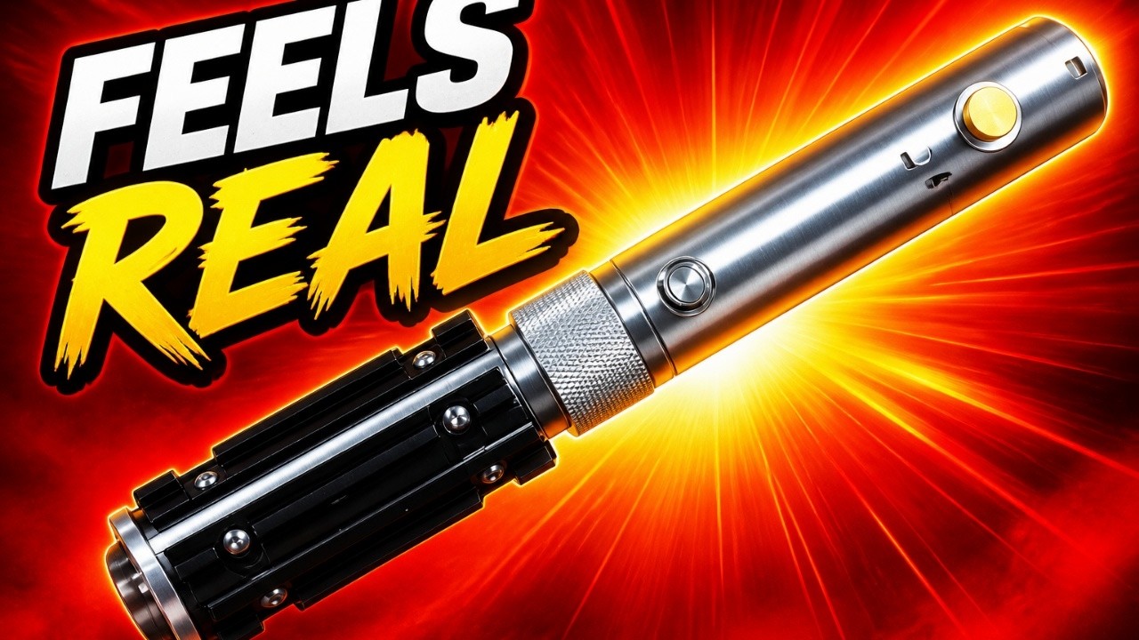 This Lightsaber Feels Like the Real Thing!