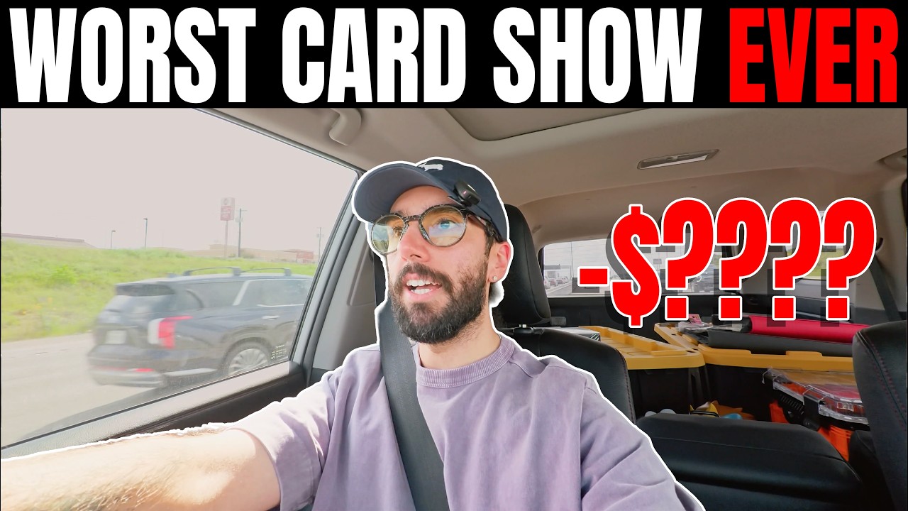 I Lost Money at My Second Card Show... 📉