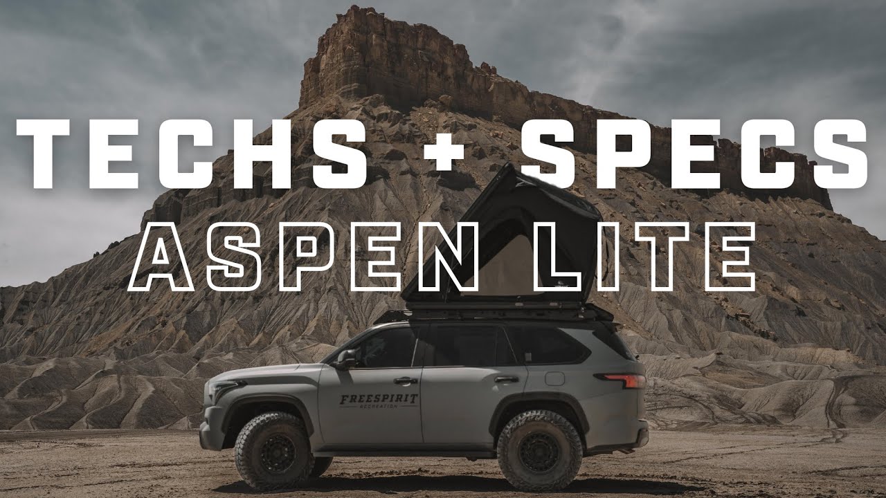 Aspen Lite Rooftop Tent Complete Walkthrough | Freespirit Recreation