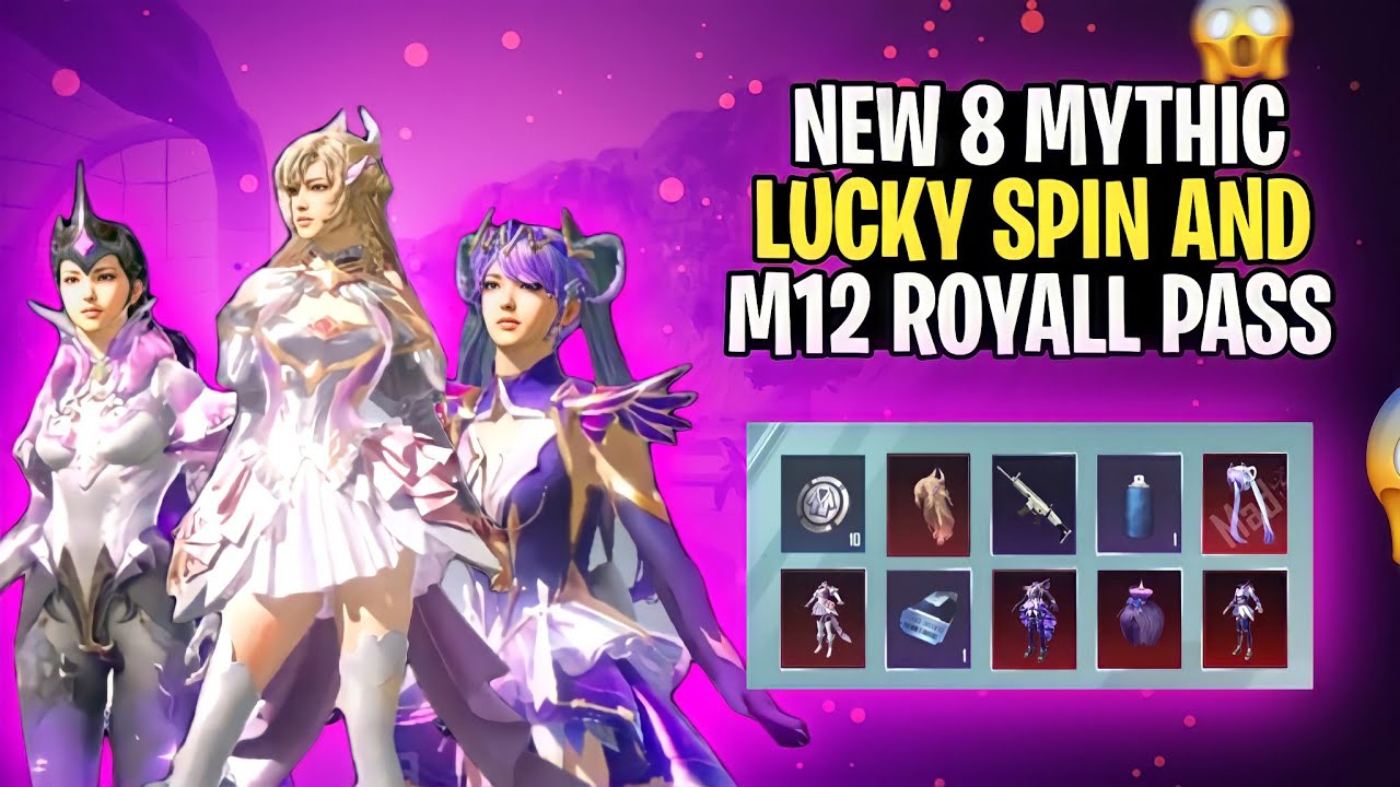 This 8 Mythic Is Amazing | 8 Mythic Lucky Spin is Coming in PUBG MOBILE