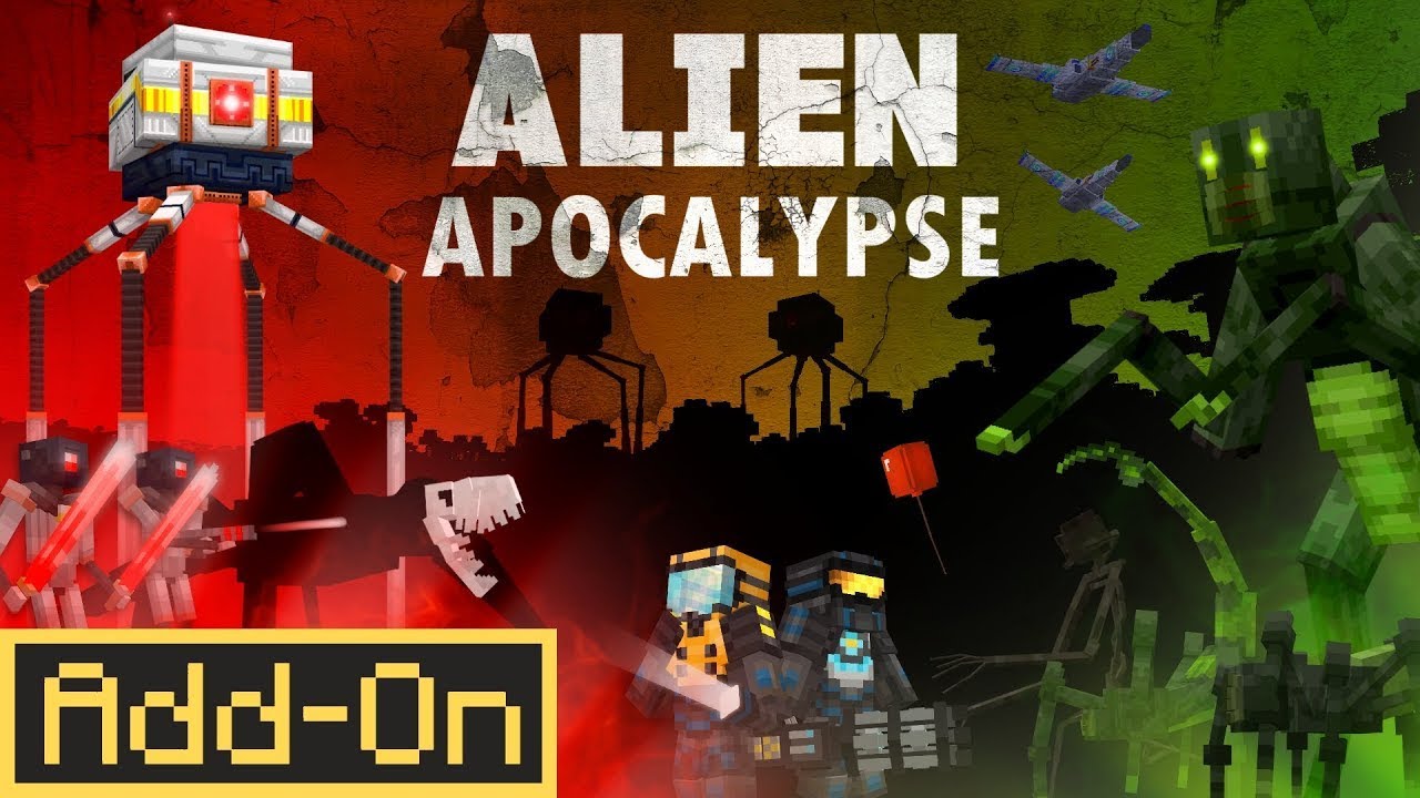 Alien Apocalypse Дополнение | Майнкрафт Рынок | Демонстрация