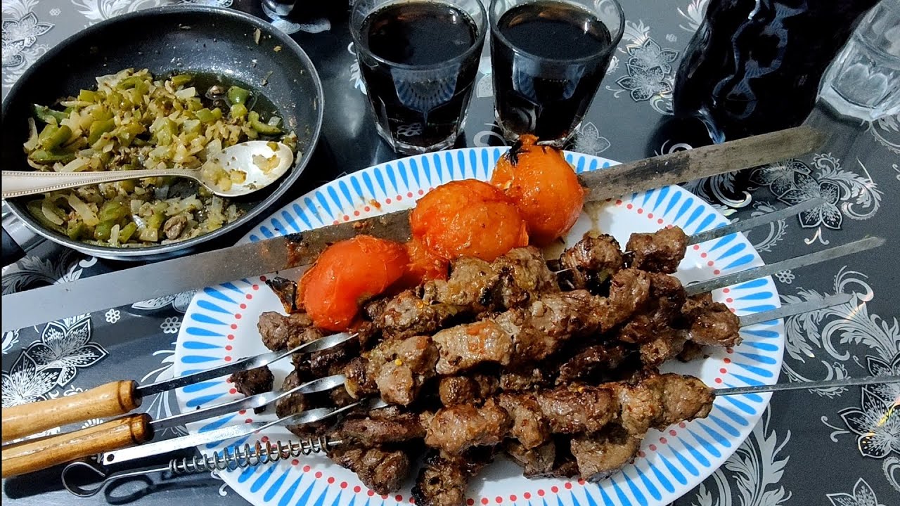 The way to grill KEBAB, juicy and delicious 😋