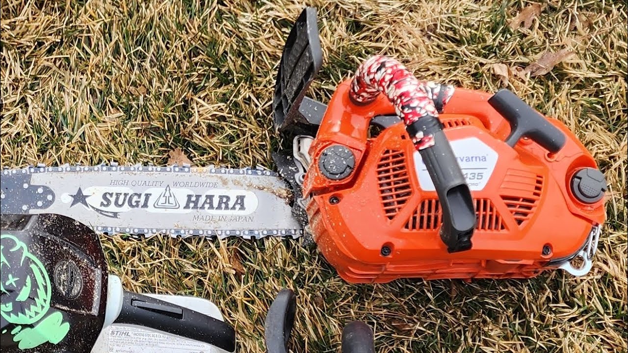 Husqvarna T435 review. We're starting to sell Husqvarna saws and will be doing trials, stay tuned!