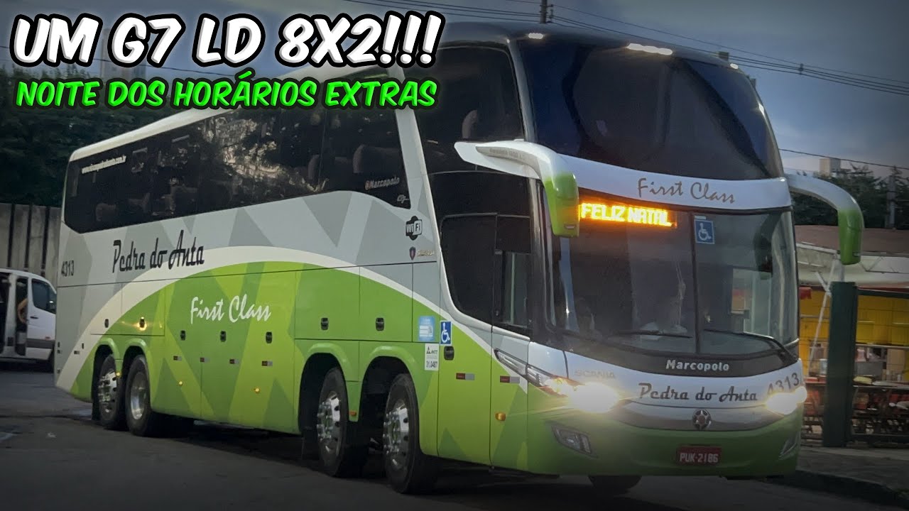 UM G7 LD 8x2!! DIVERSOS HORÁRIOS EXTRAS no EMBARQUE da BUSER no EXPOMINAS | Movimentação Buser 21
