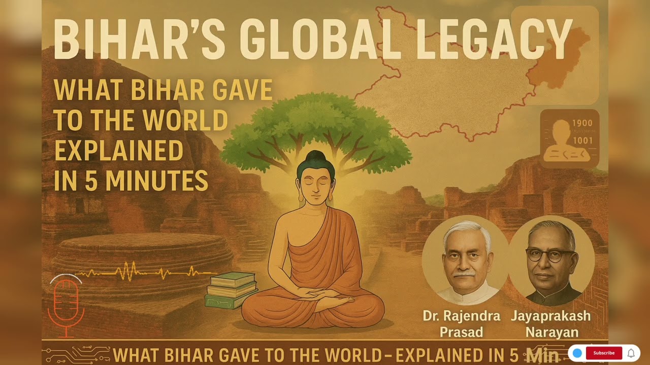 &ldquo;What Bihar Gave to India and the World &ndash; A Timeless Legacy&rdquo;