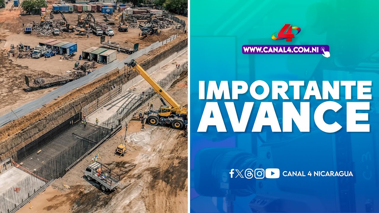 Alcaldía de Managua reporta avance en el desarrollo de la ampliación de la Pista Juan Pablo II
