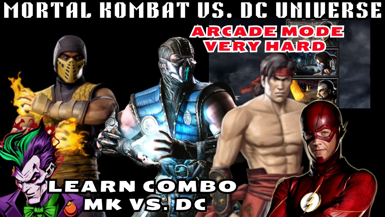 LEARN COMBO MK vs. DC & TEST Arcade VERY HARD (RPCS3)