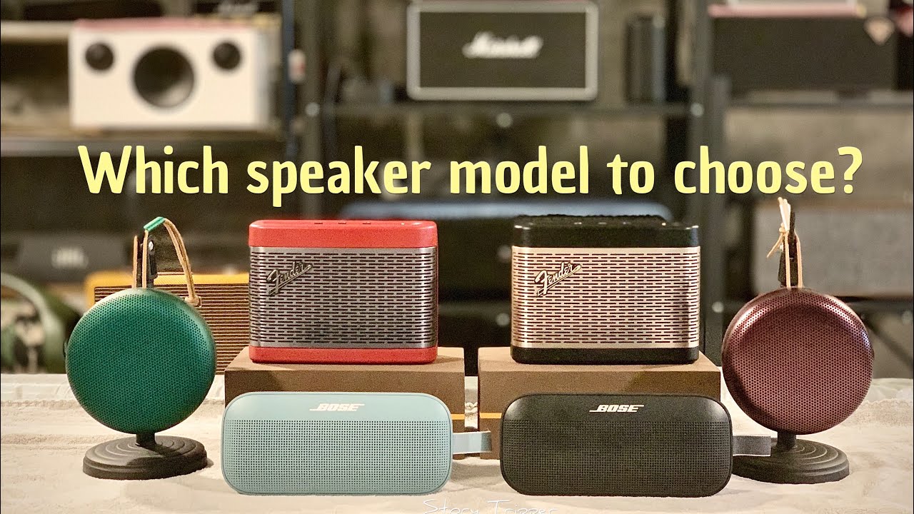 Какую модель акустики выбрать: Bose Flex, B&O A1 2nd, Fender Newport2?