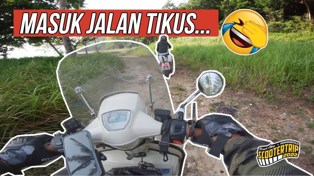JOHOR BAHRU - KOTA TINGGI - MERSING - PEKAN - KUANTAN DALAM 17MINIT | SCOOTER TRIP 2022 V2 EPISOD 2