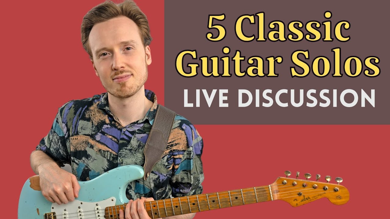 5 GUITAR SOLOS YOU NEED TO KNOW (that CHANGED the way I play) | Ben Eunson
