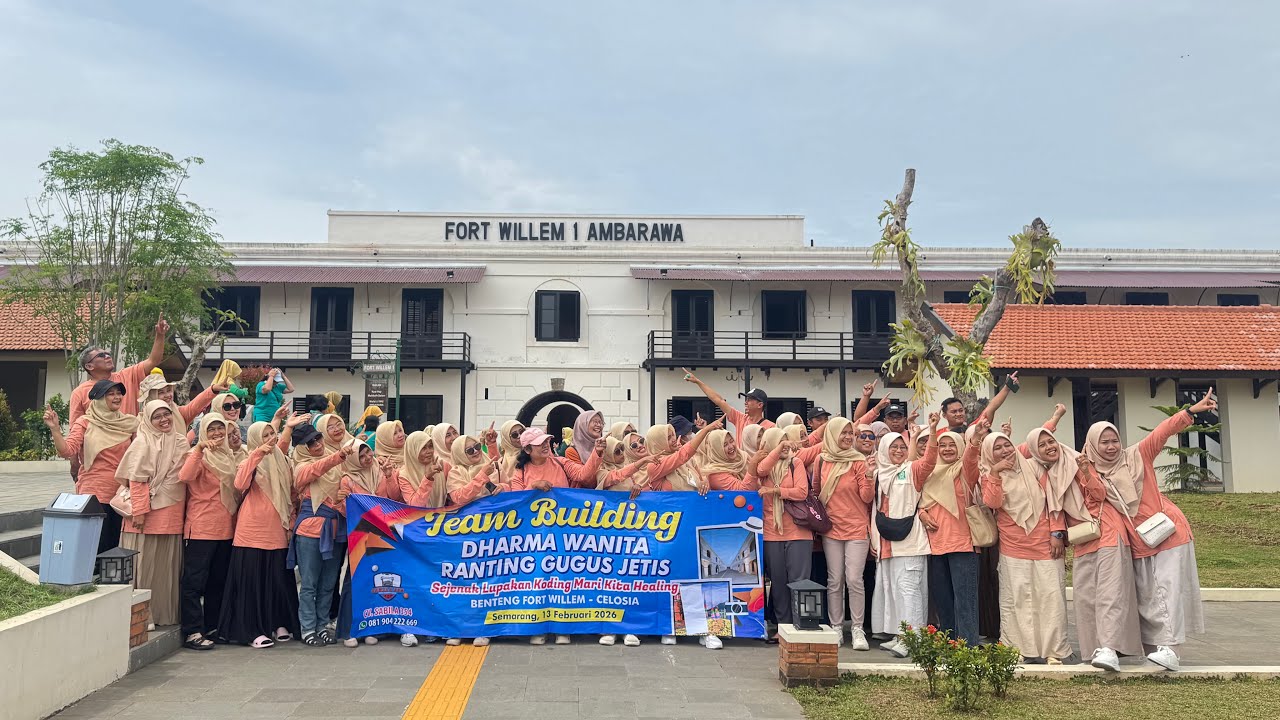 TEAM BUILDING DHARMA WANITA RANTING GUGUS JETIS GOES TO SEMARANG || SABILA 354