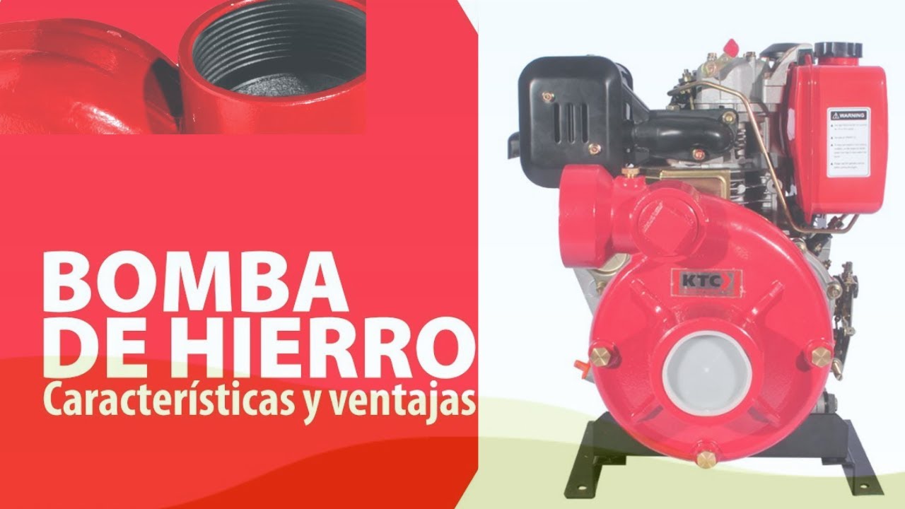 Bomba de presión y motobomba de caudal BOMBA PARA RIEGO AGRÍCOLA DE ALTA PRESIÓN