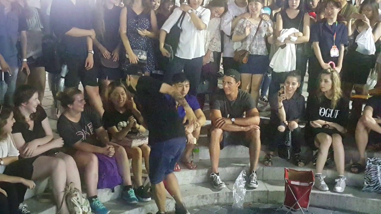 태양 ☆웨딩드레스☆ 커버안무 [하람꾼 임병두] 홍대댄스버스킹 20170724월 [Korean Hongdae Kpop Dance Busking]