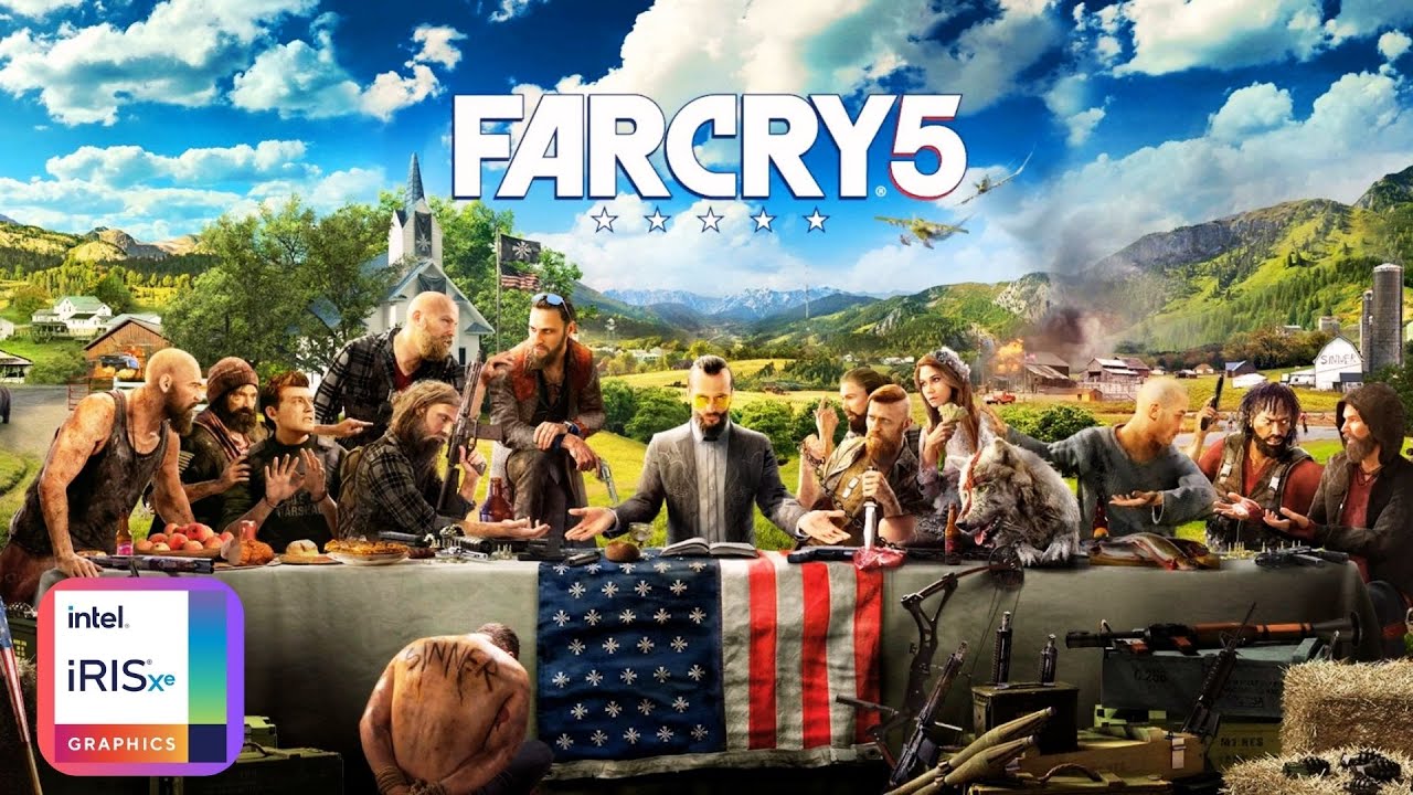 Far Cry 5 | Gameplay | Intel Core i5 1135g7 | Iris Xe Graphics