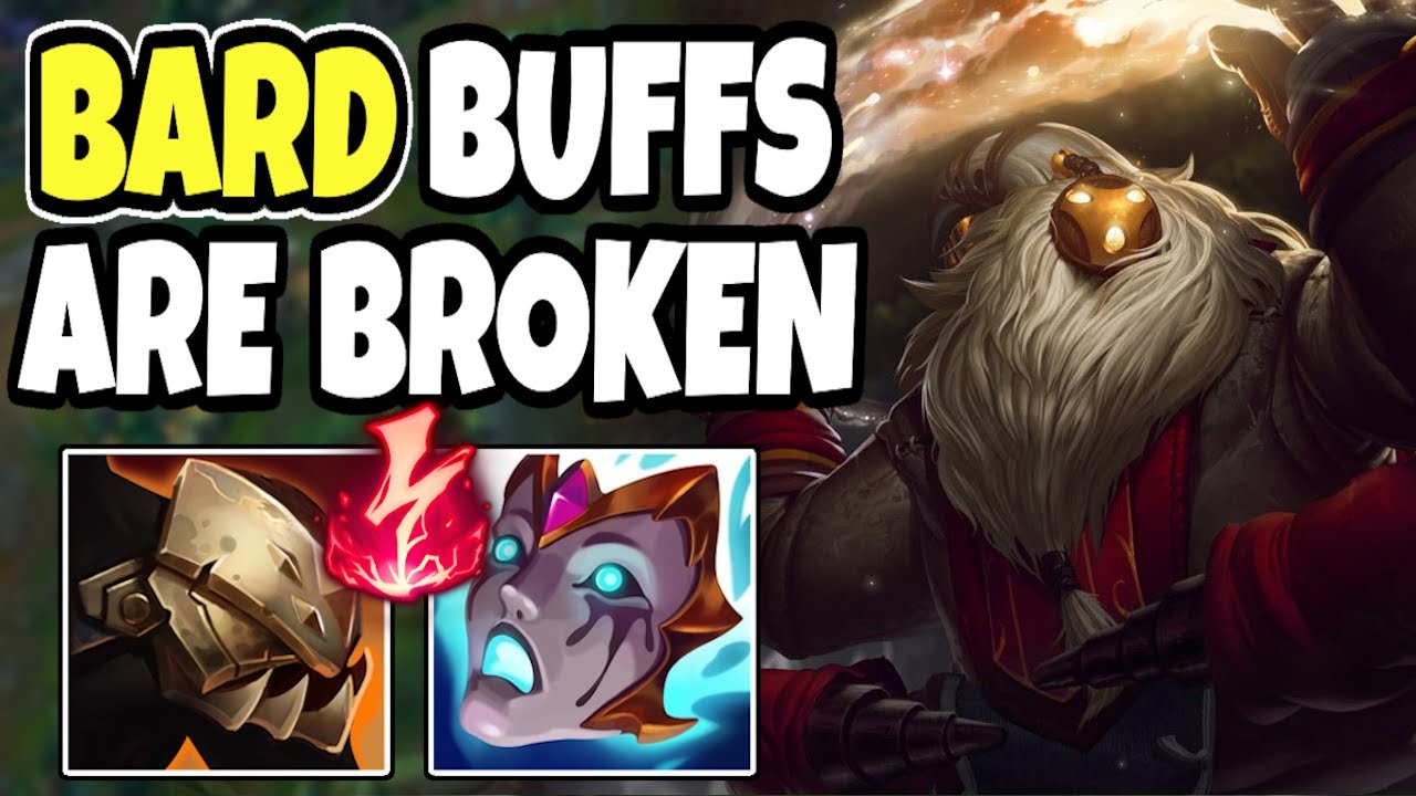 NEW BARD BUFFS make him EXTREMELY BROKEN - Challenger support commentary