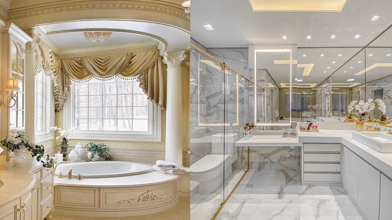 21 IDEIAS DE BANHEIROS DE LUXO