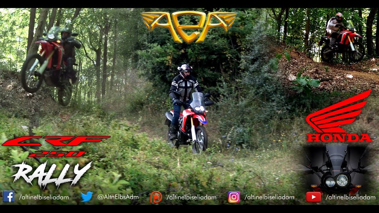 HONDA'NIN YENİ G&Ouml;ZDESİ ARAZİ MOTORU - CRF250 RALLY