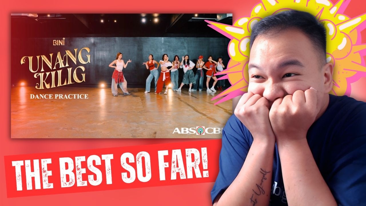BUSOG NA BUSOG NA CHOREOGRAPHY! │ DANCER REACTS to BINI | 'Unang Kilig' Dance Practice