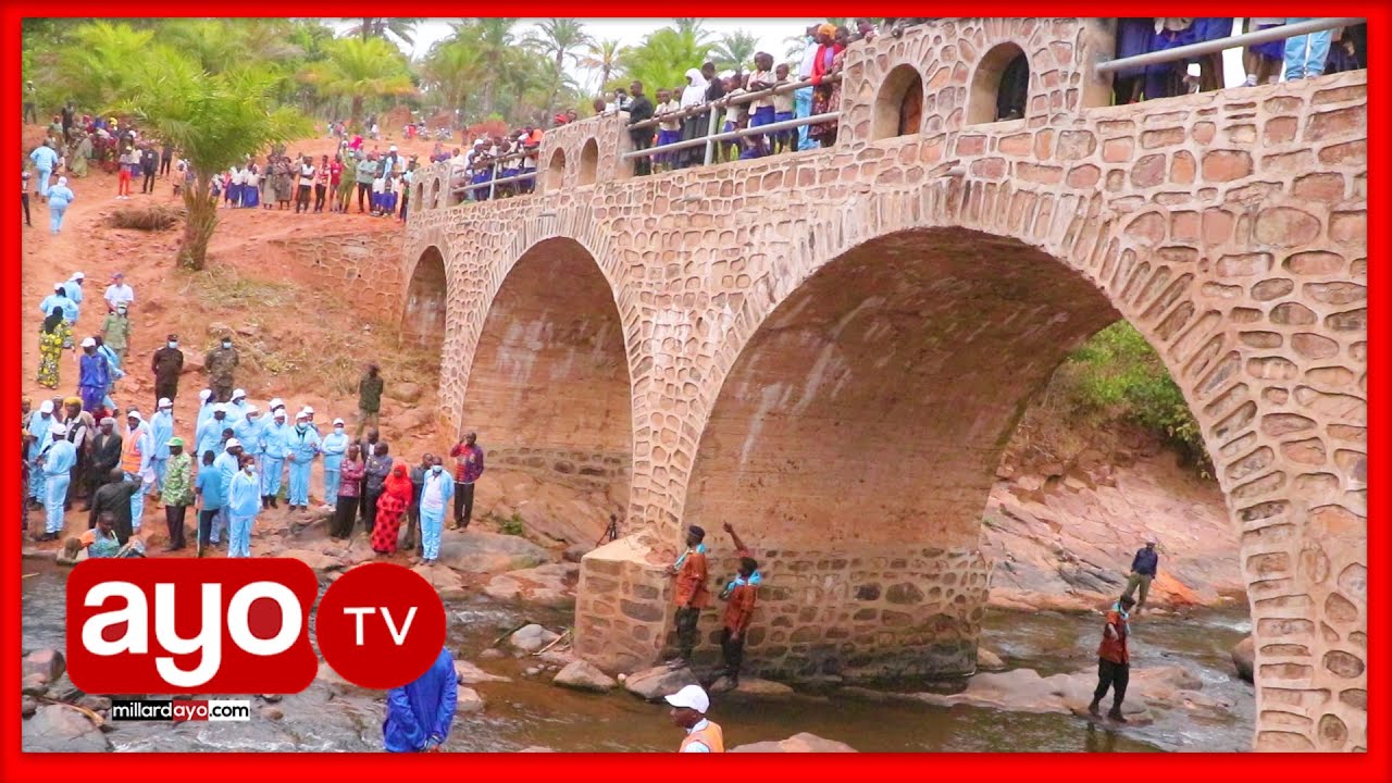 DARAJA LA MAWE LILILOGHARIMU ZAIDI YA MIL.100 LAZINDULIWA, FURAHA YA WANANCHI NA MATESO WALIYOPITIA