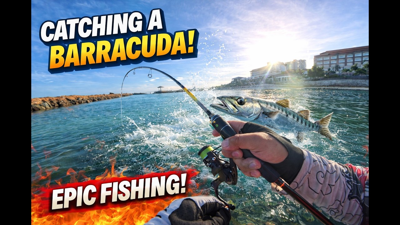 Ep. 3-Harvest Barracuda's for Lunch  Quick Casting