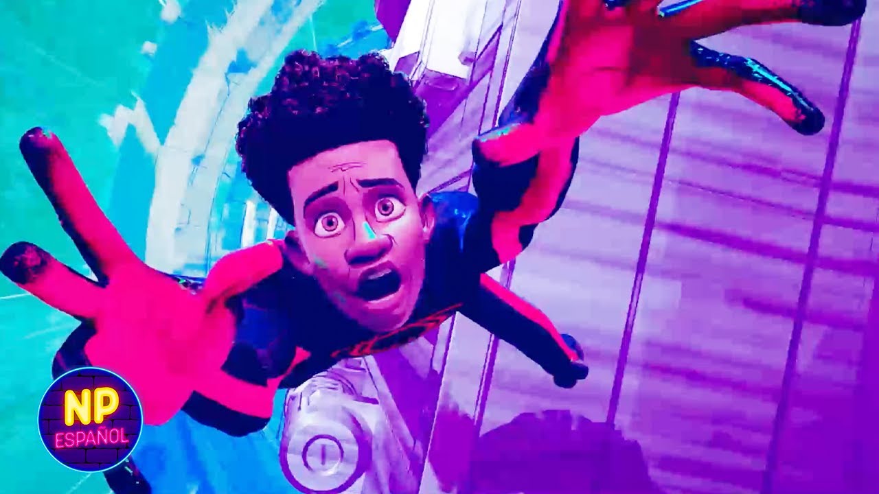 Miles Escapa De La Spider-Sociedad | Spider-Man: A Través Del Spider-Verso (2023) | Now Español