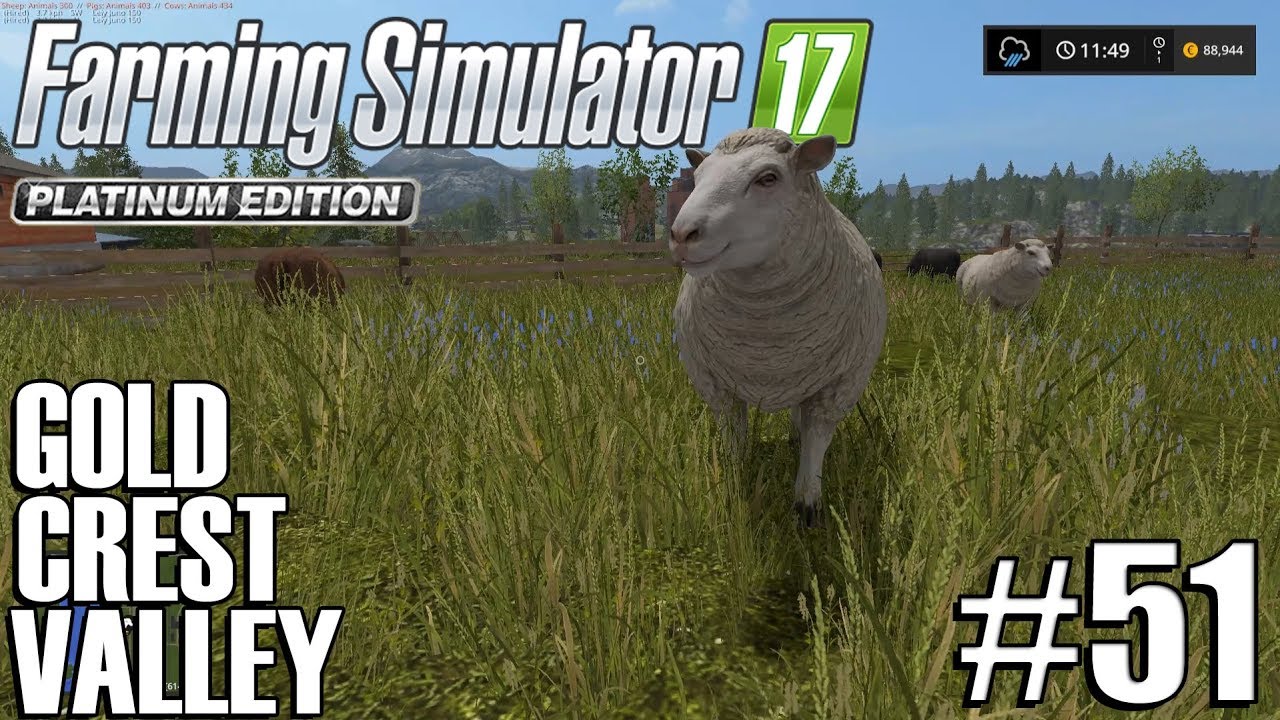 FS17 - Gold Crest Valley 2.0 - Timelapse #51 - The Sheep Are Here