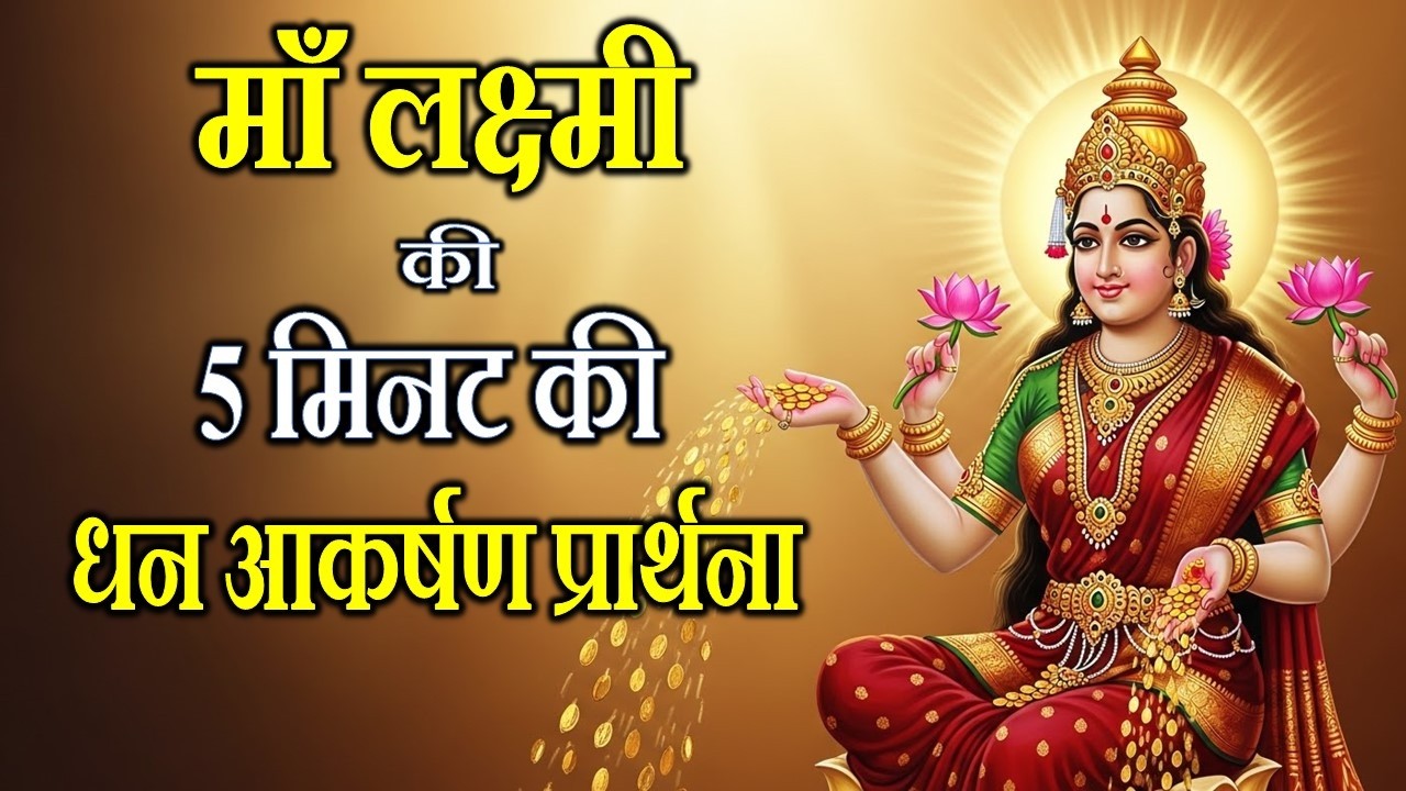 🪔 सोने से पहले बस 1 बार सुन लो | माँ लक्ष्मी की 5 मिनट की धन आकर्षण प्रार्थना ✨